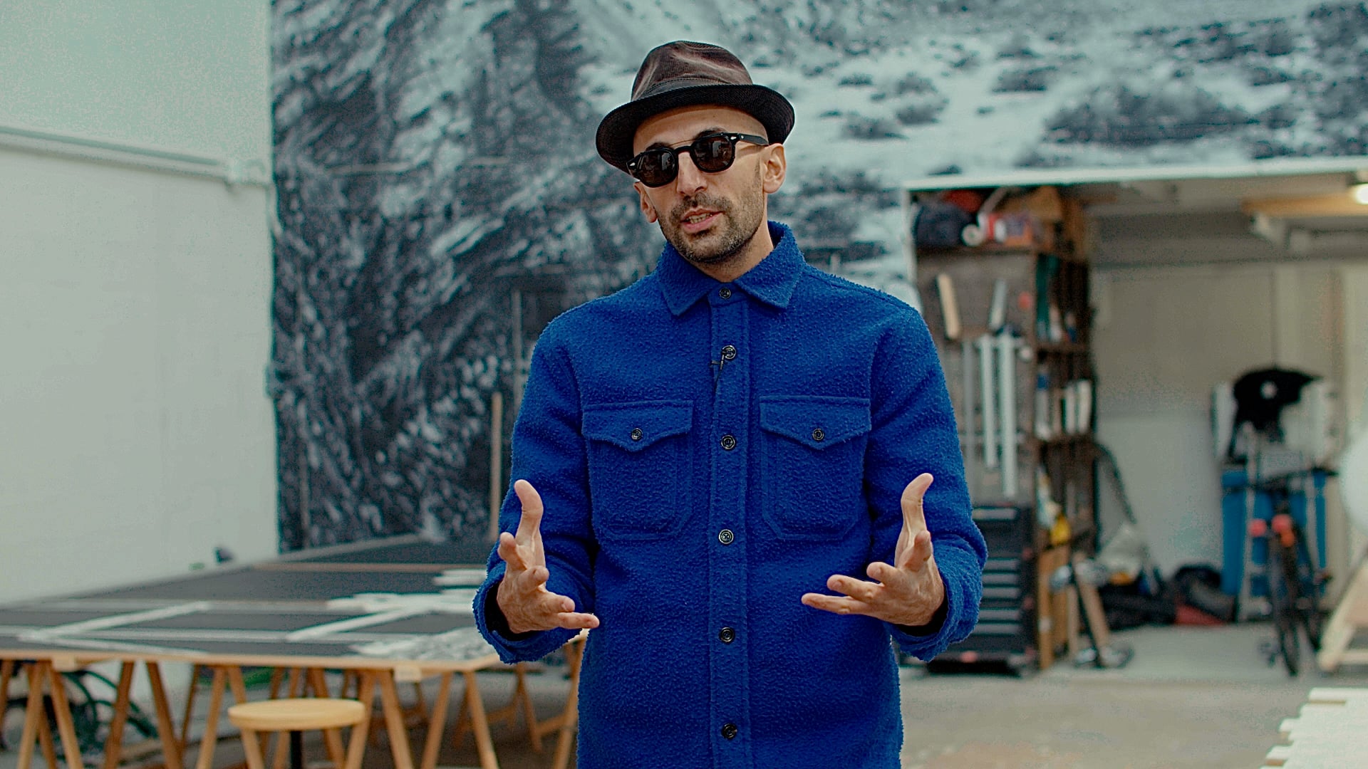 JR, Interview Déplacé.e.s